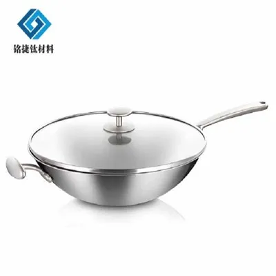 Wok de revestimiento de titanio